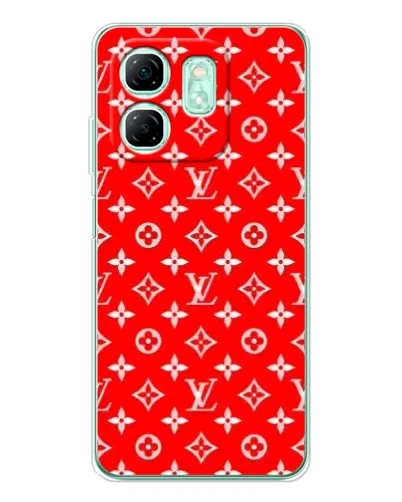 Чехол для Infinix Smart 10 HD с картинкой «Яркий паттерн LV»