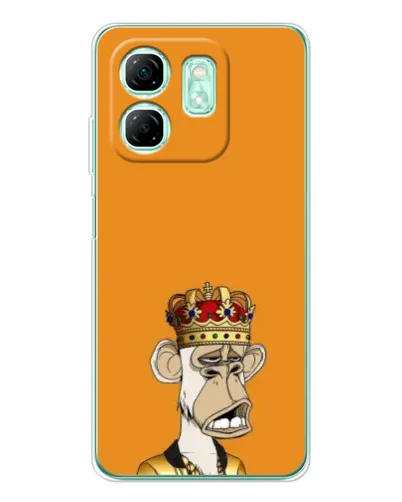 Чехол для Infinix Smart 10 HD с картинкой «Золотая обезьяна Bored Ape» Чехол для Infinix Smart 10 HD с картинкой «Золотая обезьяна Bored Ape»