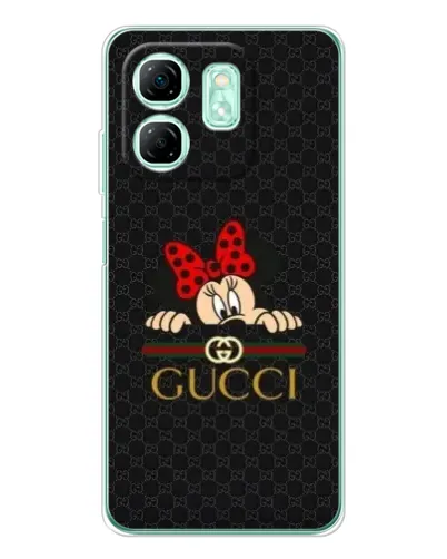 Чехол для Infinix Smart 10 HD с картинкой «Минни Маус Gucci — черный» Чехол для Infinix Smart 10 HD с картинкой «Минни Маус Gucci — черный»