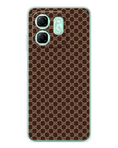 Чехол для Infinix Smart 10 HD с картинкой «Gucci — шоколадная сетка» Чехол для Infinix Smart 10 HD с картинкой «Gucci — шоколадная сетка»
