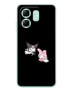 Чохол для Infinix Smart 10 HD з картинкою «My Melody та Kuromi» Чохол для Infinix Smart 10 HD з картинкою «My Melody та Kuromi»