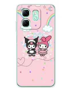 Чохол для Infinix Smart 10 HD з картинкою «My Melody та Kuromi» Чохол для Infinix Smart 10 HD з картинкою «My Melody та Kuromi»