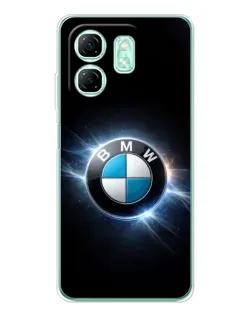 Чохол для Infinix Smart 10 HD з картинкою «BMW — неонове сяйво» Чохол для Infinix Smart 10 HD з картинкою «BMW — неонове сяйво»