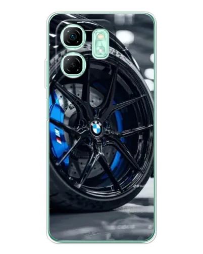 Чехол для Infinix Smart 10 HD с картинкой «Колесо BMW вблизи» Чехол для Infinix Smart 10 HD с картинкой «Колесо BMW вблизи»