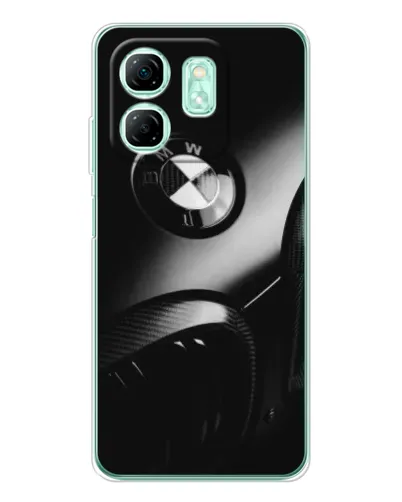 Чехол для Infinix Smart 10 HD с картинкой «Эмблема BMW — макро» Чехол для Infinix Smart 10 HD с картинкой «Эмблема BMW — макро»