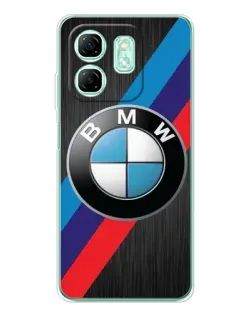 Чехол для Infinix Smart 10 HD с картинкой «BMW M-stripes стиль»
