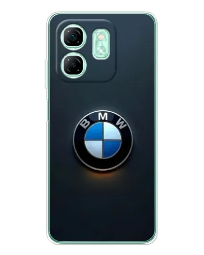 Чехол для Infinix Smart 10 HD с картинкой «Логотип BMW — минимализм» Чехол для Infinix Smart 10 HD с картинкой «Логотип BMW — минимализм»