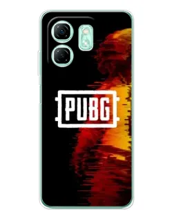 Чохол для Infinix Smart 10 HD з картинкою «Яскравий логотип PUBG»