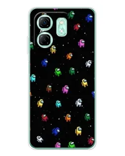 Чехол для Infinix Smart 10 HD с картинкой «Экипаж Among Us» Чехол для Infinix Smart 10 HD с картинкой «Экипаж Among Us»