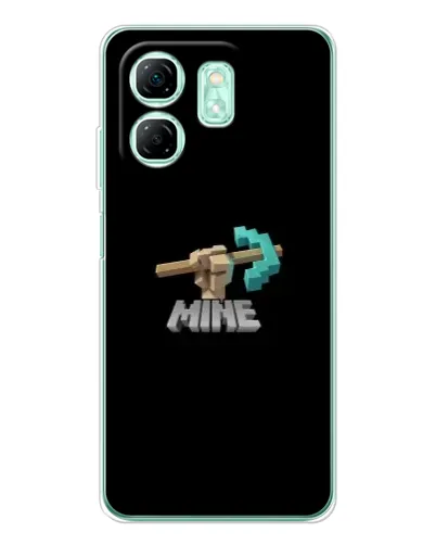Чехол для Infinix Smart 10 HD с картинкой «Алмазная кирка» Чехол для Infinix Smart 10 HD с картинкой «Алмазная кирка»