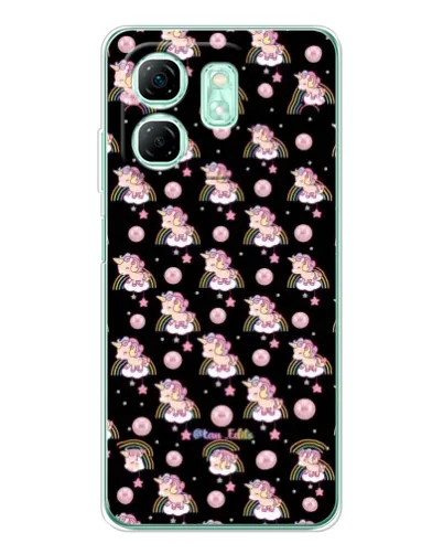 Чехол для Infinix Smart 10 HD с картинкой «Magic Unicorn паттерн»