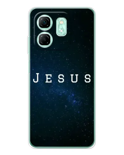 Чехол для Infinix Smart 10 HD с картинкой «Звездное небо Jesus»