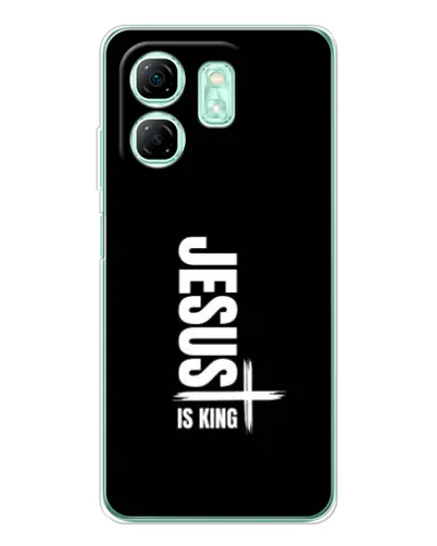 Чехол для Infinix Smart 10 HD с картинкой «Вертикаль веры Jesus»