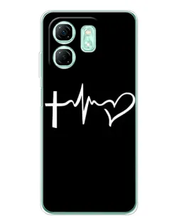 Чехол для Infinix Smart 10 HD с картинкой «Пульс веры»