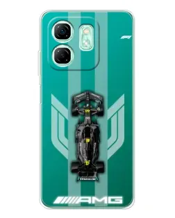 Чохол для Infinix Smart 10 HD з картинкою «Mercedes AMG Petronas»