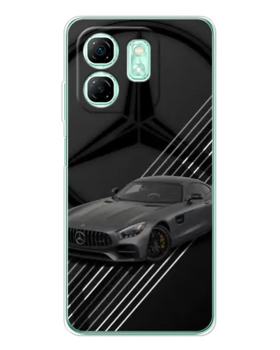Чохол для Infinix Smart 10 HD з картинкою «Mercedes AMG — графіка»