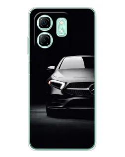 Чохол для Infinix Smart 10 HD з картинкою «Світло фар Mercedes»