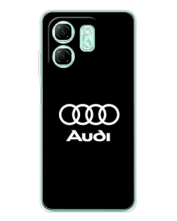 Чохол для Infinix Smart 10 HD з картинкою «Класичне лого Audi» Чохол для Infinix Smart 10 HD з картинкою «Класичне лого Audi»
