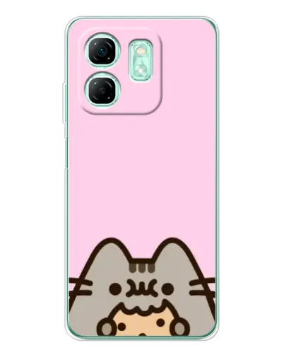 Чехол для Infinix Smart 10 HD с картинкой «Pusheen и печенье» Чехол для Infinix Smart 10 HD с картинкой «Pusheen и печенье»