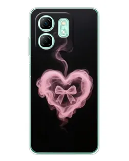 Чехол для Infinix Smart 10 HD с картинкой «Дымчатое сердце» Чехол для Infinix Smart 10 HD с картинкой «Дымчатое сердце»