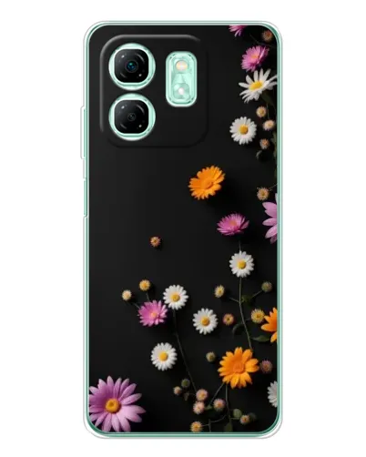 Чехол для Infinix Smart 10 HD с картинкой «Цветочная композиция»