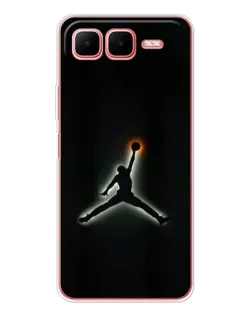 Чехол для Infinix Smart 10 Plus с картинкой «Jordan Gradient Logo» Чехол для Infinix Smart 10 Plus с картинкой «Jordan Gradient Logo»