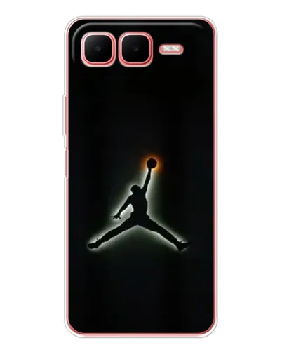 Чехол для Infinix Smart 10 Plus с картинкой «Jordan Gradient Logo»