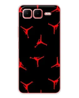Чехол для Infinix Smart 10 Plus с картинкой «Jordan Red Pattern» Чехол для Infinix Smart 10 Plus с картинкой «Jordan Red Pattern»