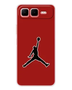 Чехол для Infinix Smart 10 Plus с картинкой «Jordan Red Back»