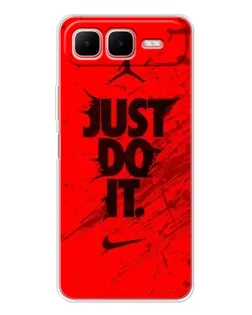 Чехол для Infinix Smart 10 Plus с картинкой «Nike Just Do It»