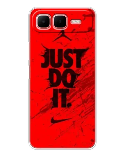 Чехол для Infinix Smart 10 Plus с картинкой «Nike Just Do It»