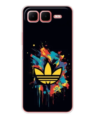 Чехол для Infinix Smart 10 Plus с картинкой «Adidas Splash»
