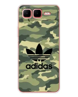 Чехол для Infinix Smart 10 Plus с картинкой «Милитари стиль Adidas»