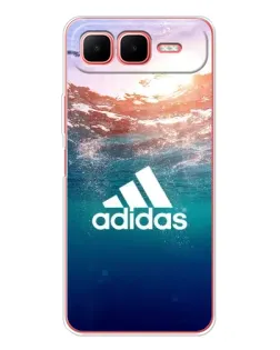 Чехол для Infinix Smart 10 Plus с картинкой «Океанская глубина адидас»
