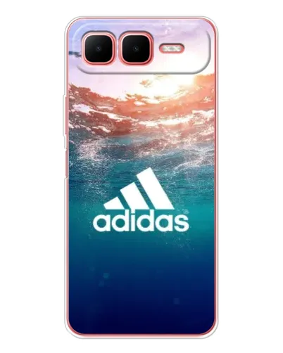 Чехол для Infinix Smart 10 Plus с картинкой «Океанская глубина адидас»