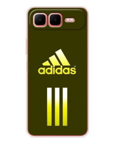 Чехол для Infinix Smart 10 Plus с картинкой «Оливковый градиент Adidas»