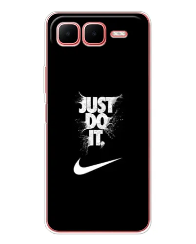 Чехол для Infinix Smart 10 Plus с картинкой «Текстовый принт Nike» Чехол для Infinix Smart 10 Plus с картинкой «Текстовый принт Nike»