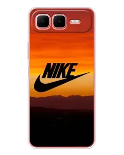 Чехол для Infinix Smart 10 Plus с картинкой «Nike — вечерний горизонт»