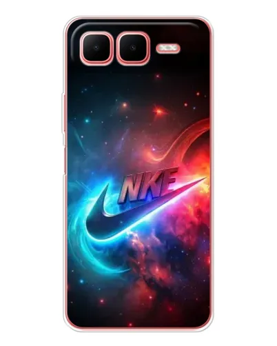 Чехол для Infinix Smart 10 Plus с картинкой «Огненный логотип Nike» Чехол для Infinix Smart 10 Plus с картинкой «Огненный логотип Nike»