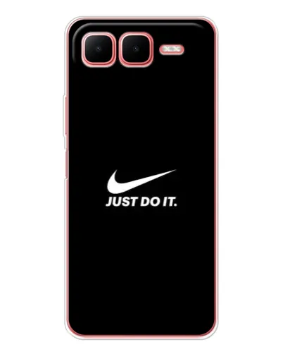 Чехол для Infinix Smart 10 Plus с картинкой «Минимализм от Nike» Чехол для Infinix Smart 10 Plus с картинкой «Минимализм от Nike»