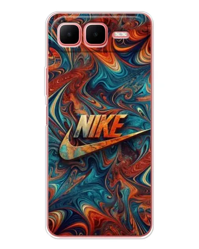 Чехол для Infinix Smart 10 Plus с картинкой «Nike в абстракции» Чехол для Infinix Smart 10 Plus с картинкой «Nike в абстракции»