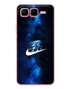 Чехол для Infinix Smart 10 Plus с картинкой «Звездный путь Nike»