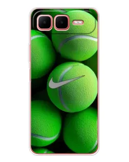 Чехол для Infinix Smart 10 Plus с картинкой «Теннисные мячи Найк»