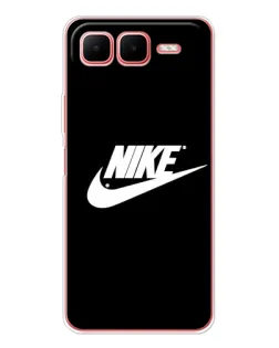 Чехол для Infinix Smart 10 Plus с картинкой «Мазки краски Nike»