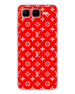 Чехол для Infinix Smart 10 Plus с картинкой «Яркий паттерн LV»
