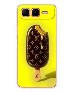 Чехол для Infinix Smart 10 Plus с картинкой «Мороженое от LV»