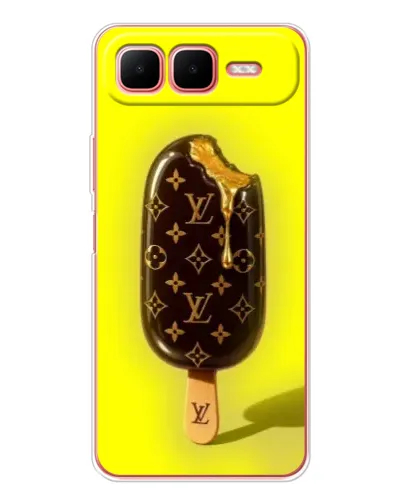 Чехол для Infinix Smart 10 Plus с картинкой «Мороженое от LV»