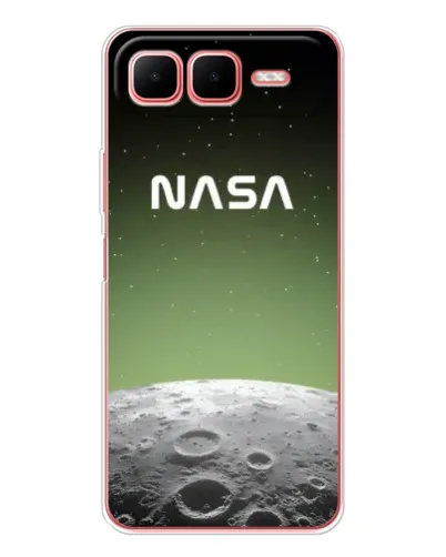 Чехол для Infinix Smart 10 Plus с картинкой «NASA — лунный градиент»
