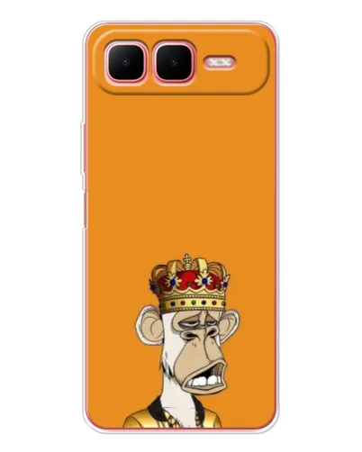 Чехол для Infinix Smart 10 Plus с картинкой «Золотая обезьяна Bored Ape» Чехол для Infinix Smart 10 Plus с картинкой «Золотая обезьяна Bored Ape»