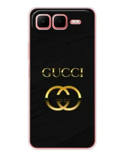 Чехол для Infinix Smart 10 Plus с картинкой «Золотой логотип Gucci» Чехол для Infinix Smart 10 Plus с картинкой «Золотой логотип Gucci»
